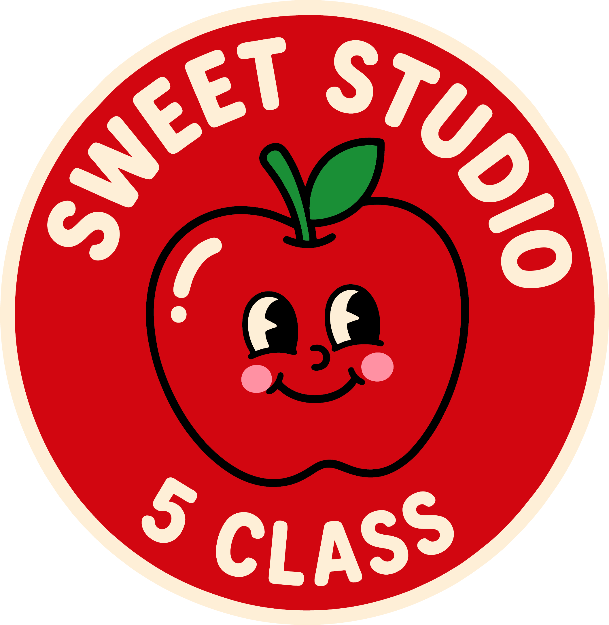 Sweet 5 Class milestone sticker