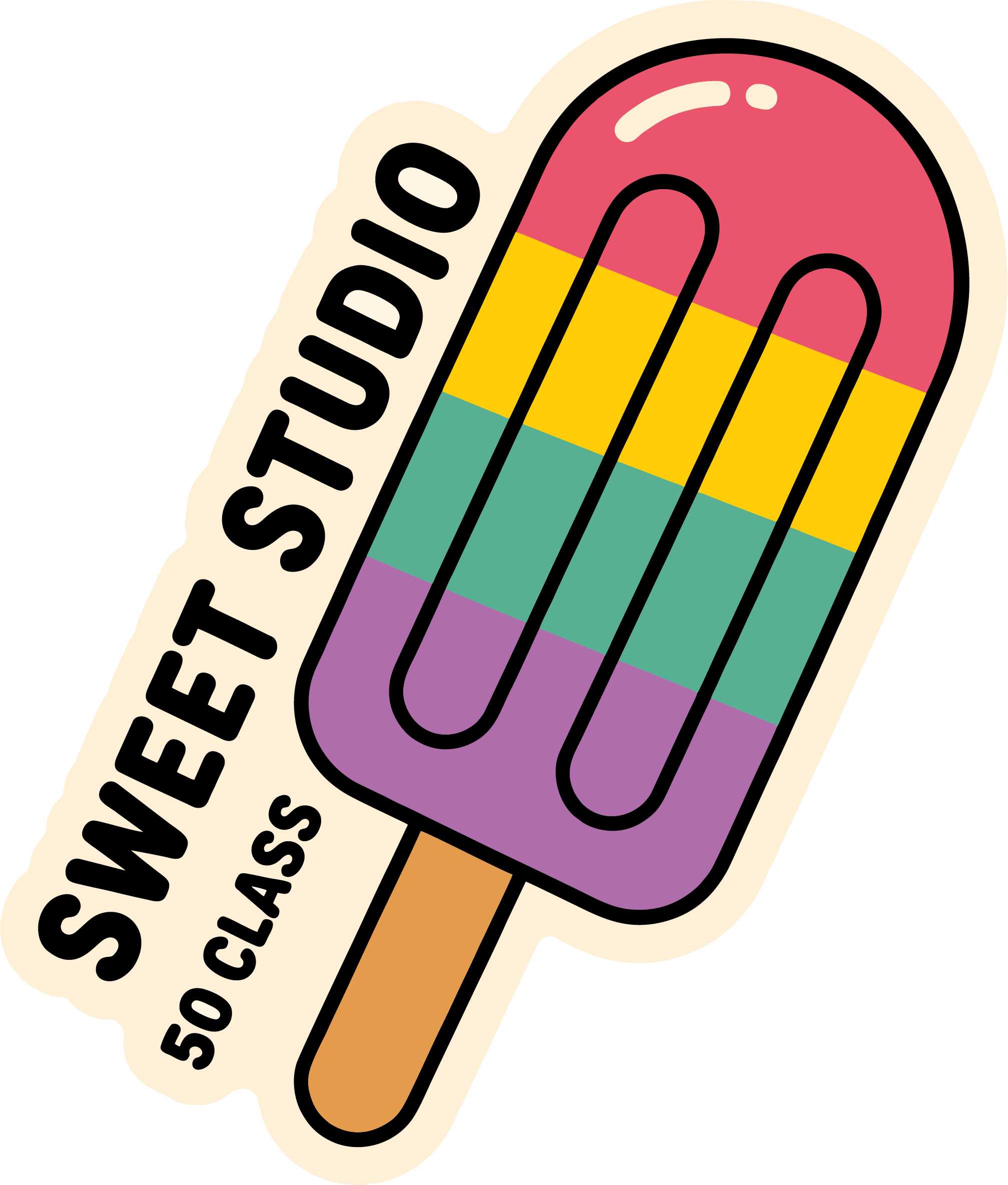 Sweet 50 Class milestone sticker